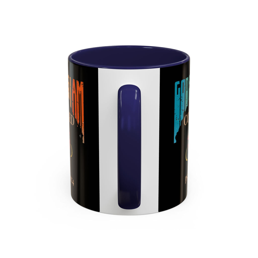 GOD SAYS I AM- Covered Coffee Mug (11, 15oz)