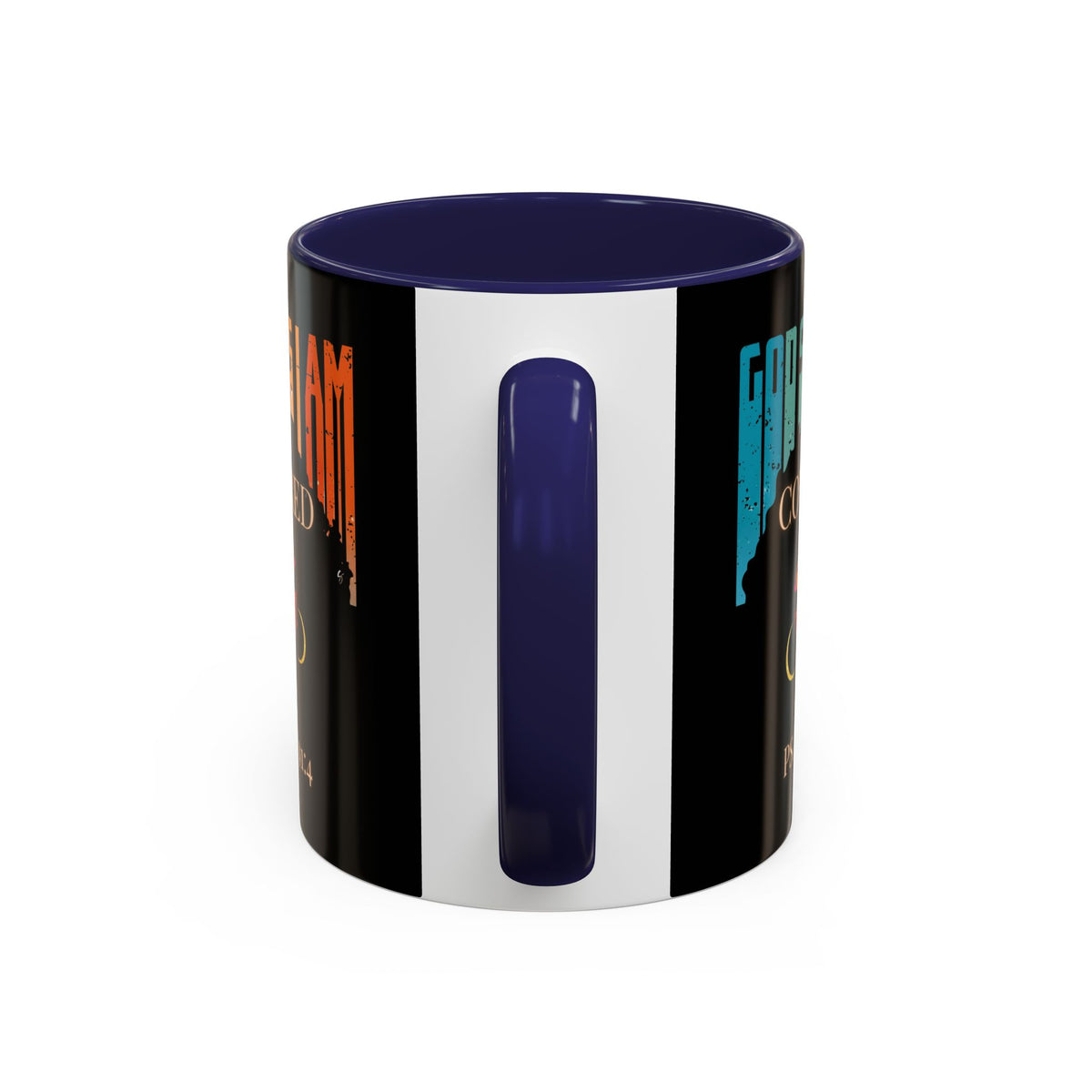 GOD SAYS I AM- Covered Coffee Mug (11, 15oz)