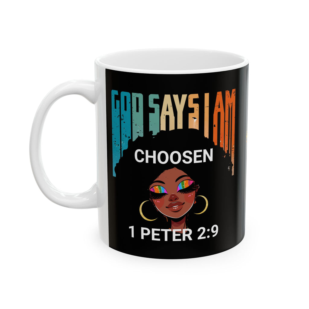 Copy of CHOOSEN Ceramic Mug, (11oz, 15oz)