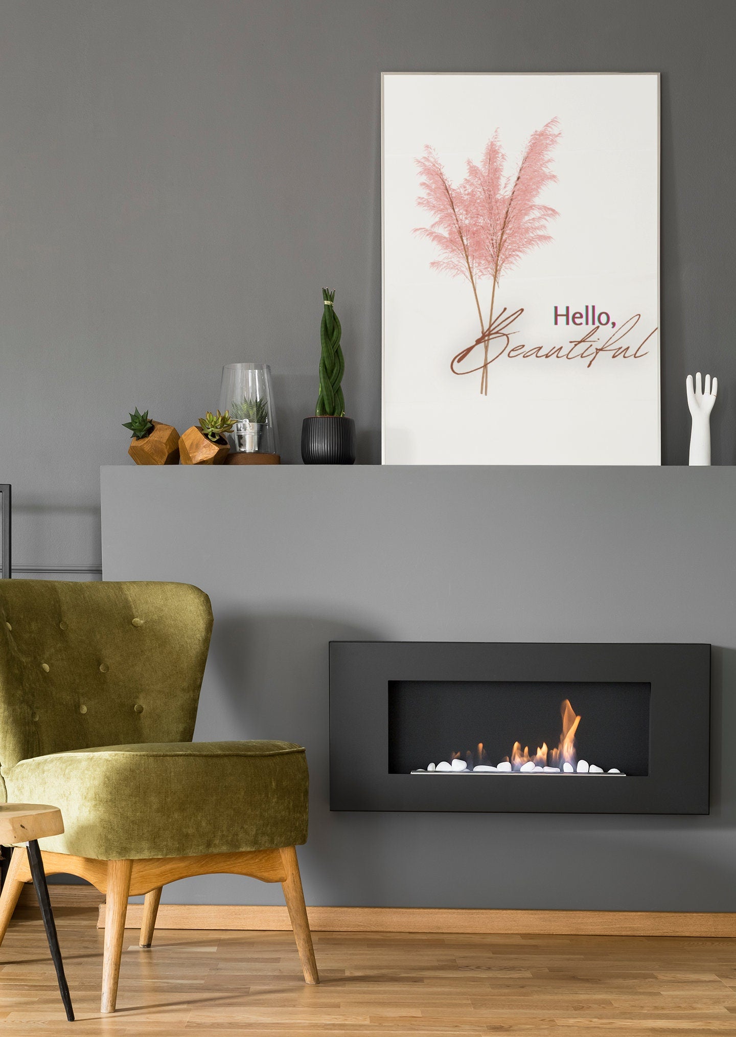 4 Piece Inspirational Quotes Wall Art Downloa