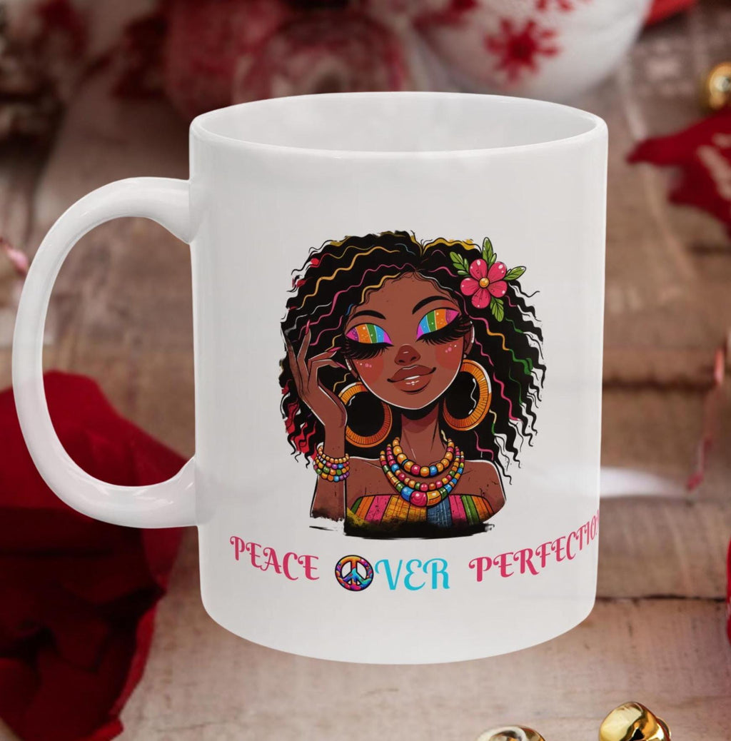 Peace Over Perfection Mug Personalized Mug
