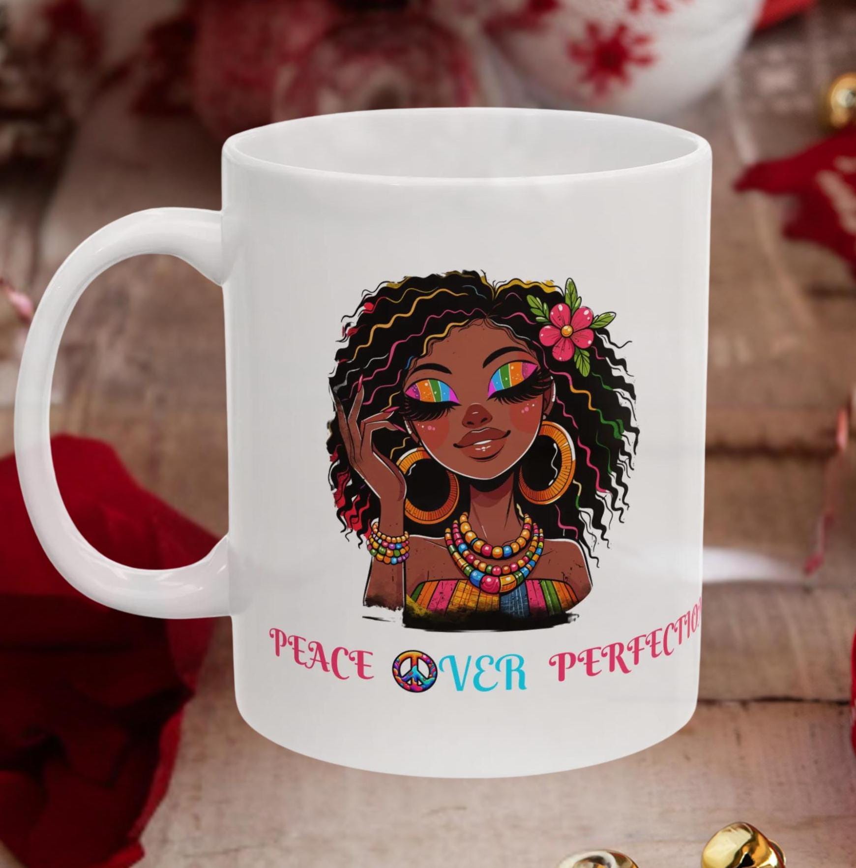 Peace Over Perfection Mug Personalized Mug