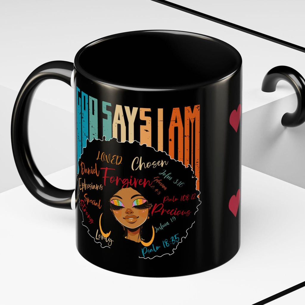 God Says I Am - Motivational Mug