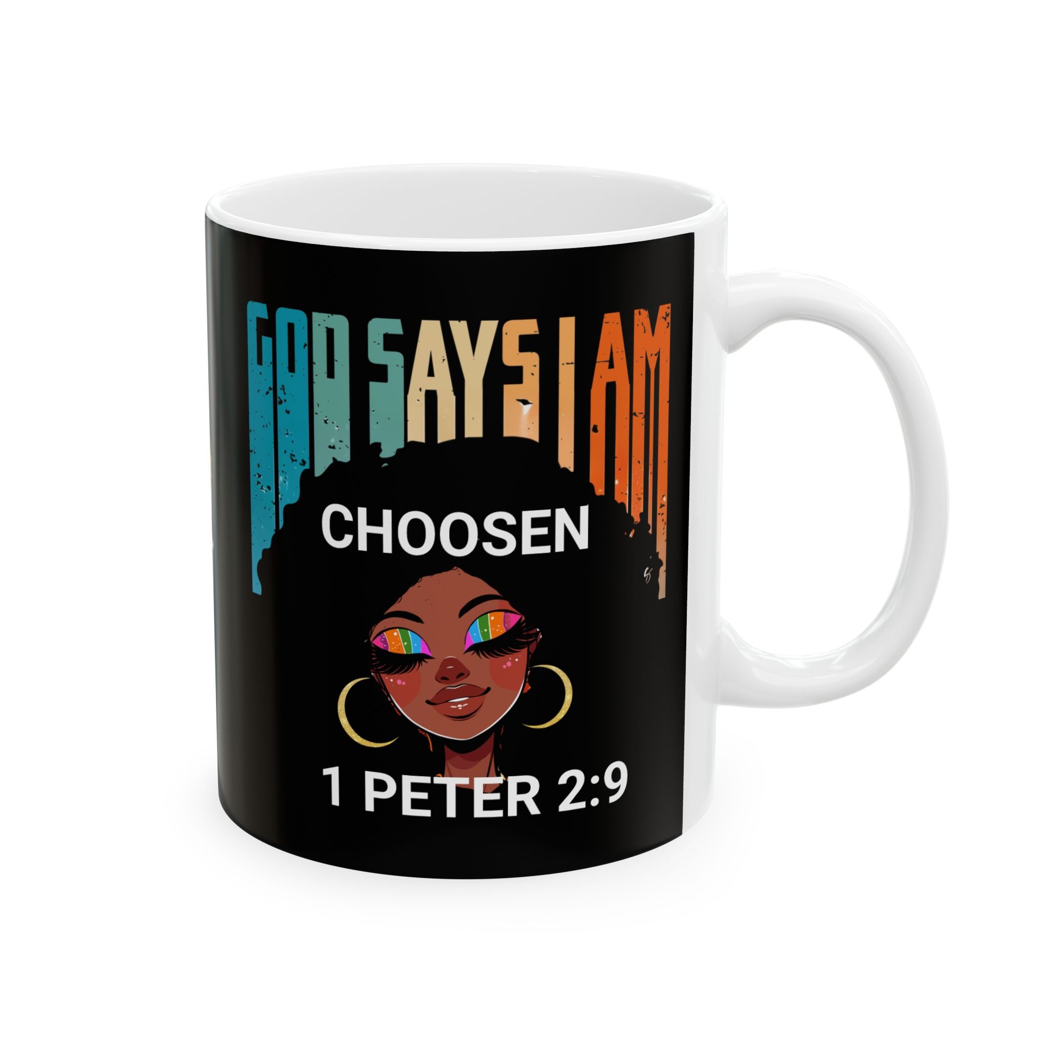 Copy of CHOOSEN Ceramic Mug, (11oz, 15oz)