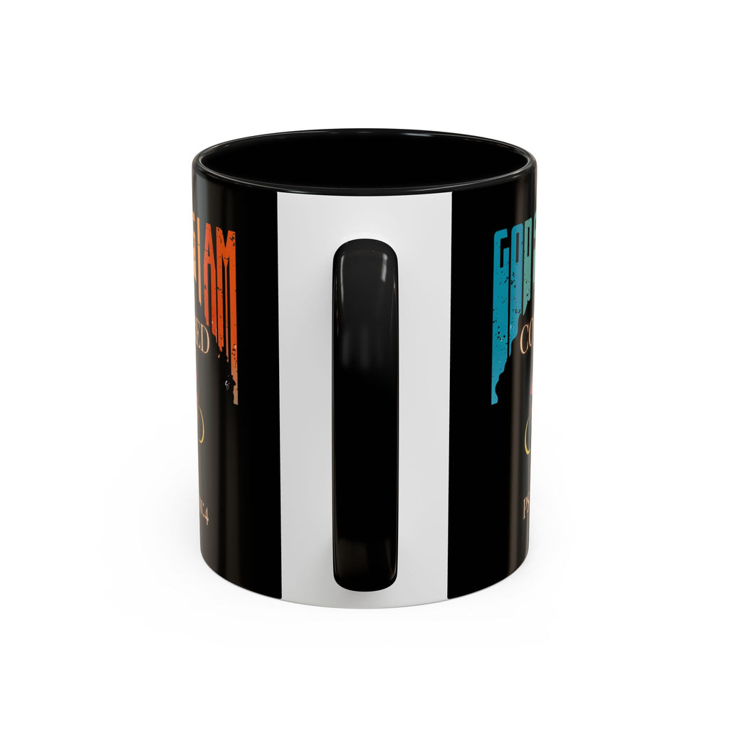 GOD SAYS I AM- Covered Coffee Mug (11, 15oz)