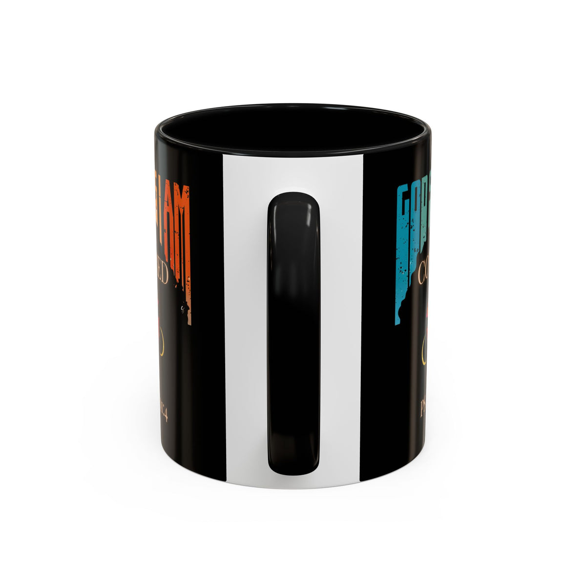 GOD SAYS I AM- Covered Coffee Mug (11, 15oz)