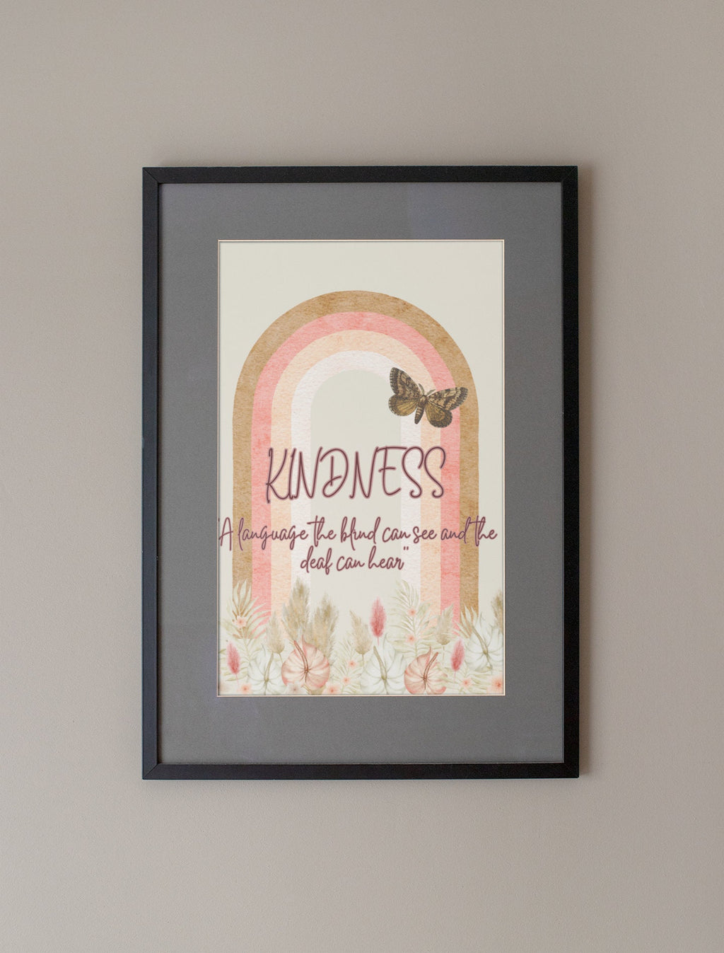 4 Piece Inspirational Quotes Wall Art Downloa