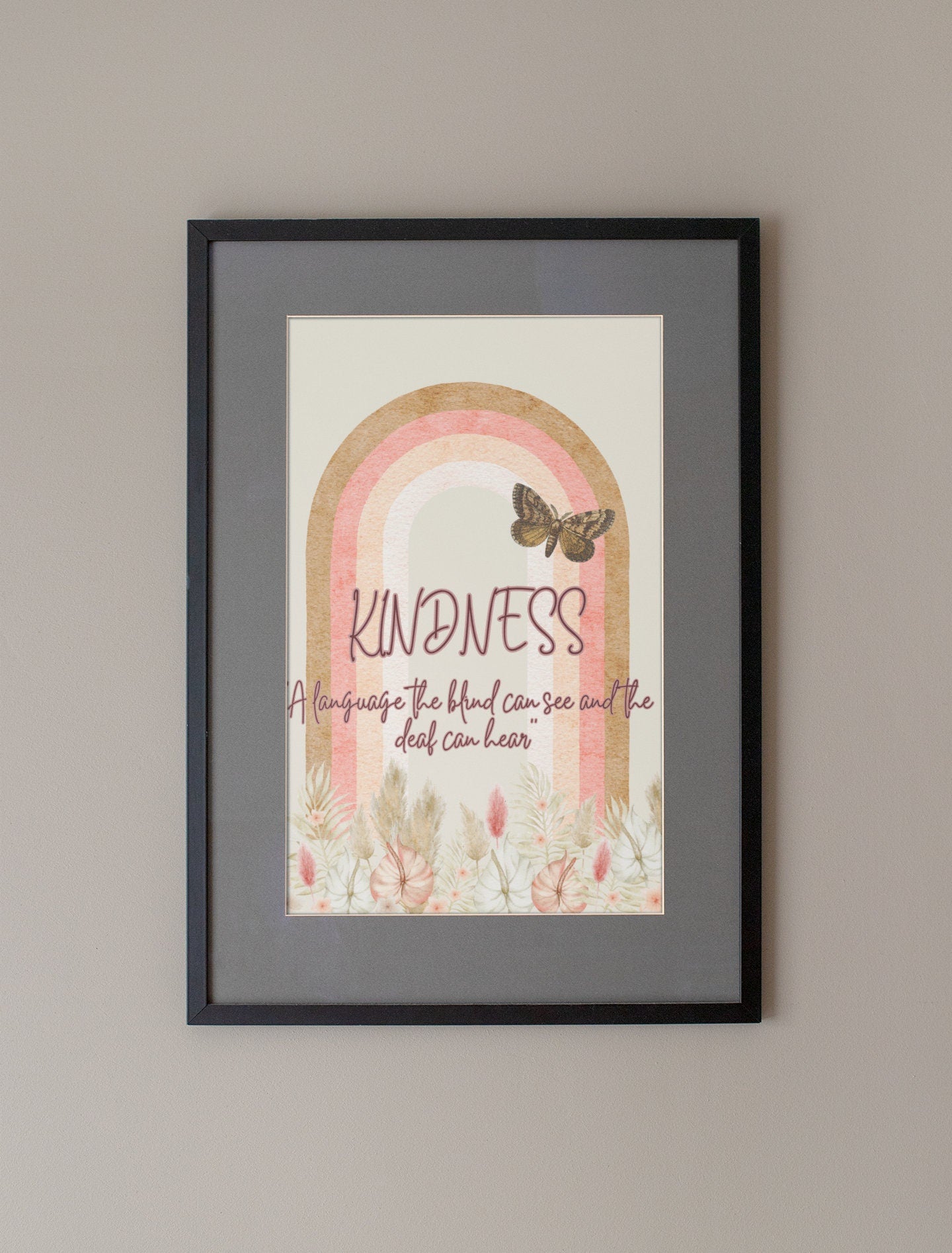 4 Piece Inspirational Quotes Wall Art Downloa