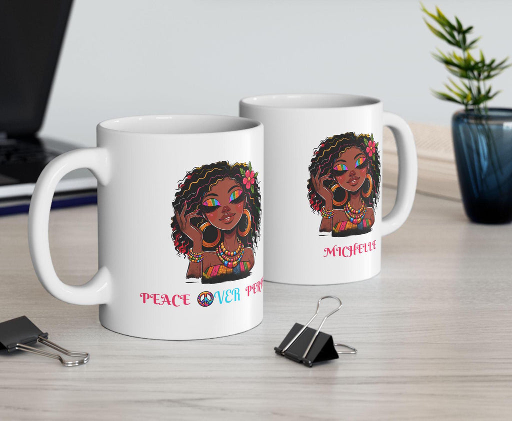 Peace Over Perfection Mug Personalized Mug