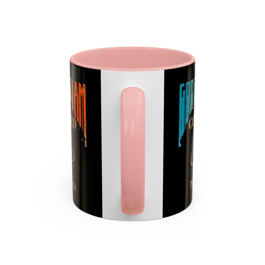 GOD SAYS I AM- Covered Coffee Mug (11, 15oz)