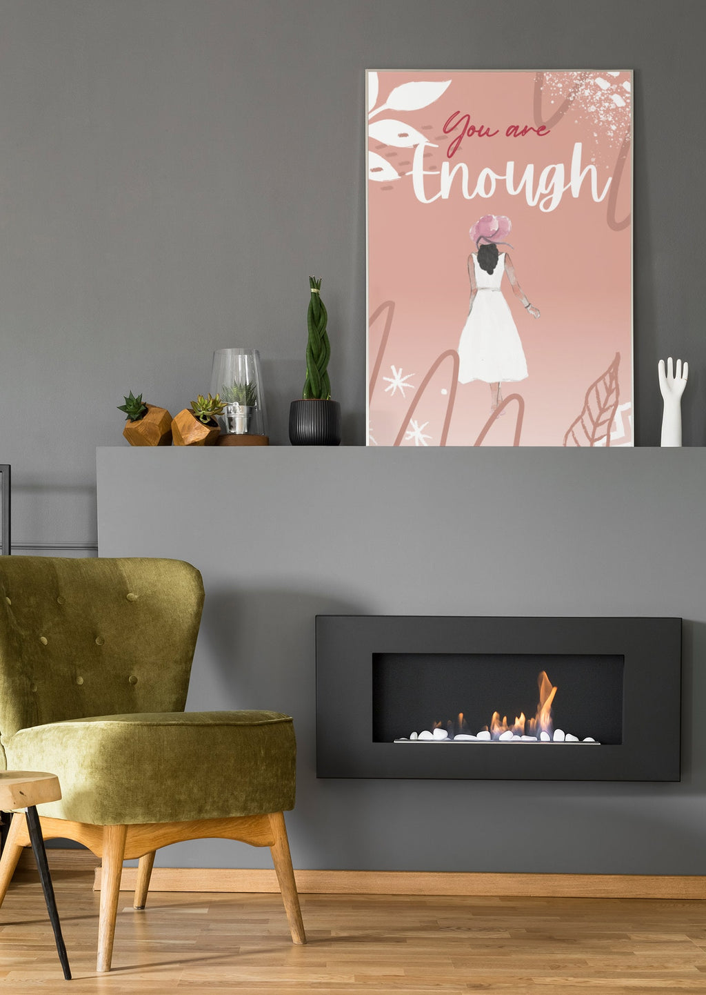 4 Piece Inspirational Quotes Wall Art Downloa