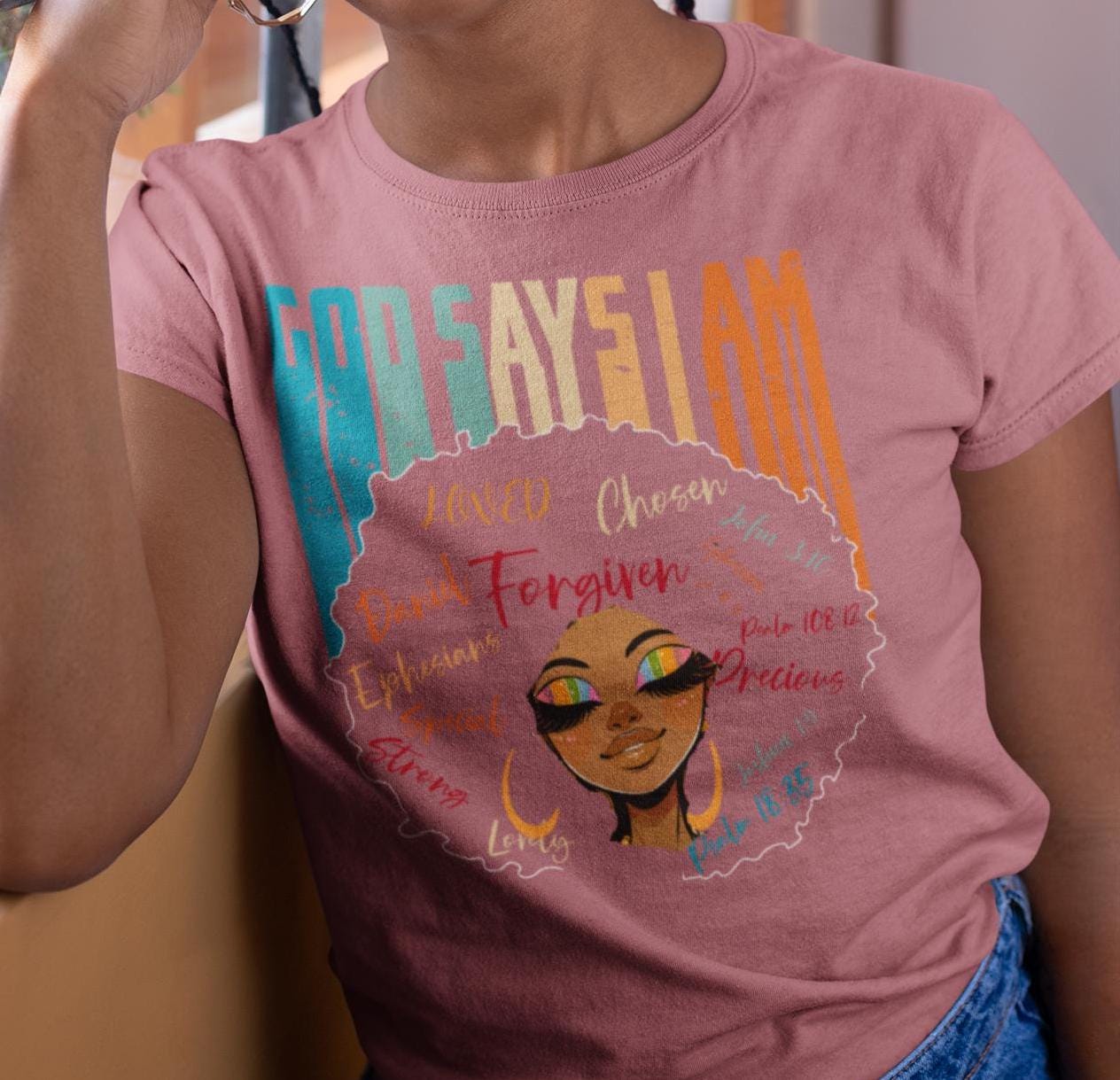 God Says I Am T-Shirt