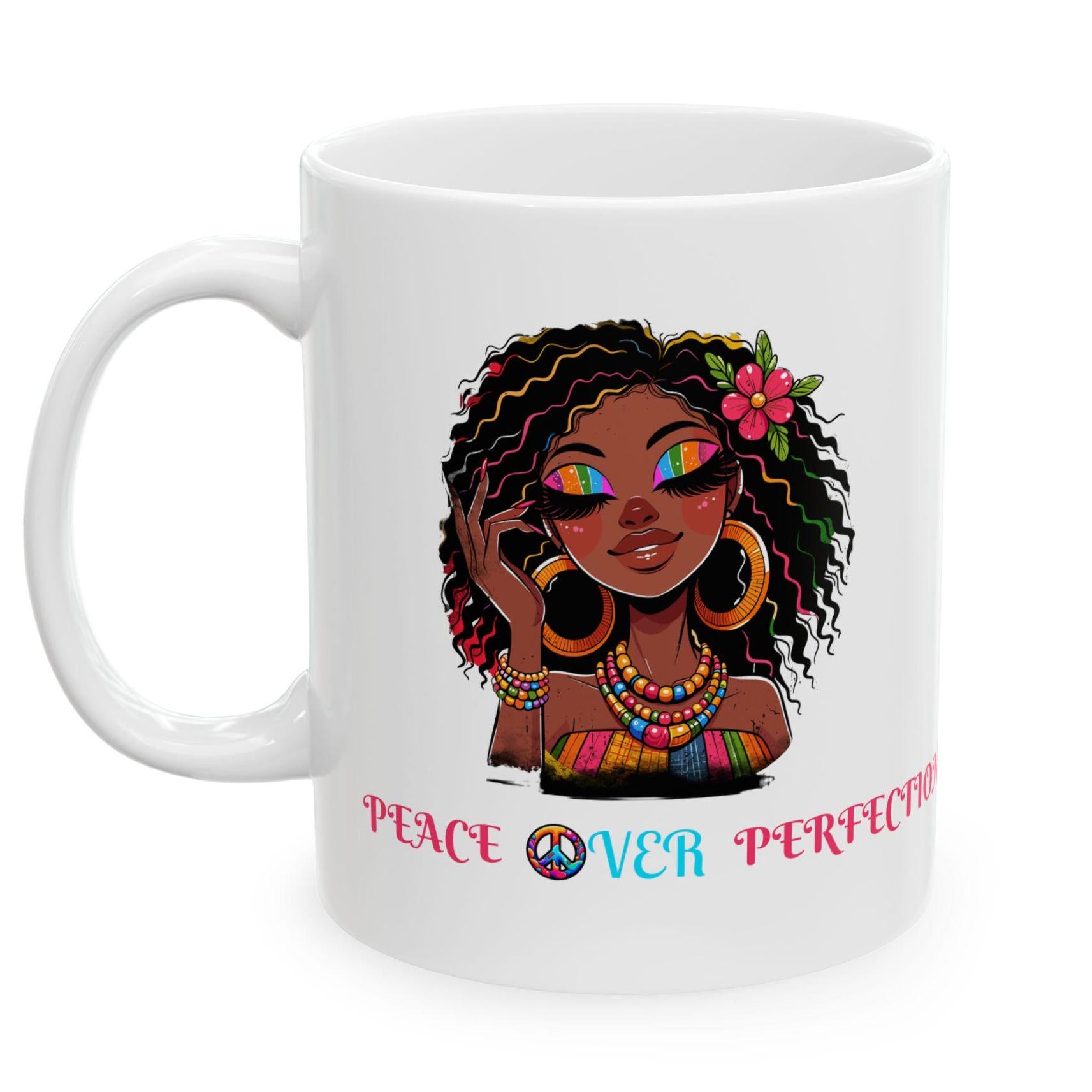 Peace Over Perfection Mug Personalized Mug