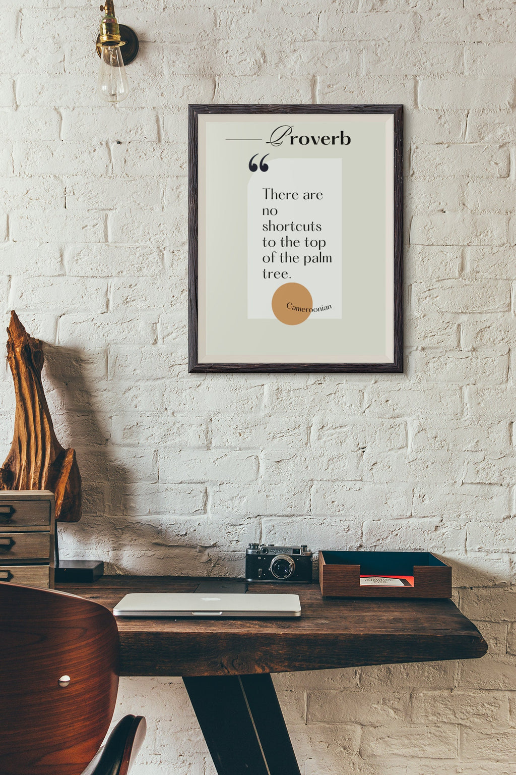 African Proverb Wall Art